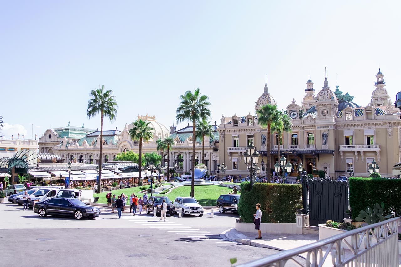 Das Casino de Monte-Carlo in der Abendsonne